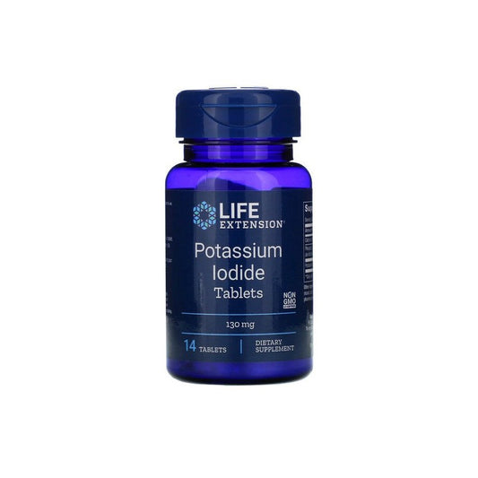 Life Extension Potassium Iodide Tablets 130mg 14 tabs