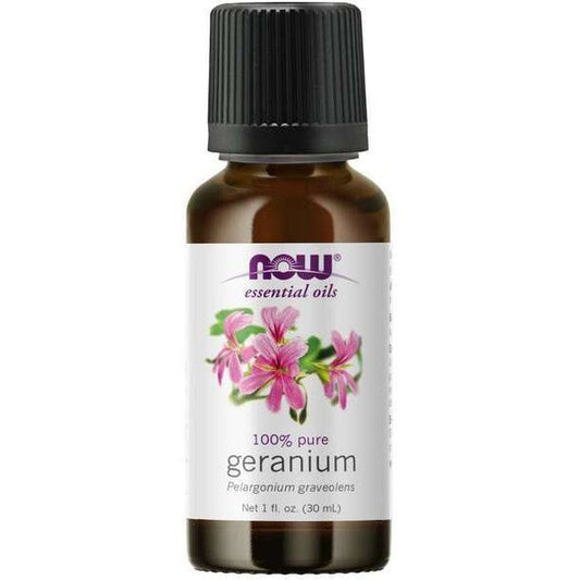 NOW Foods Essential Oil Geranium Oil 30 ml.