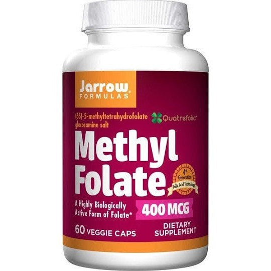 Jarrow Formulas Methyl Folate 400mcg 60 vcaps