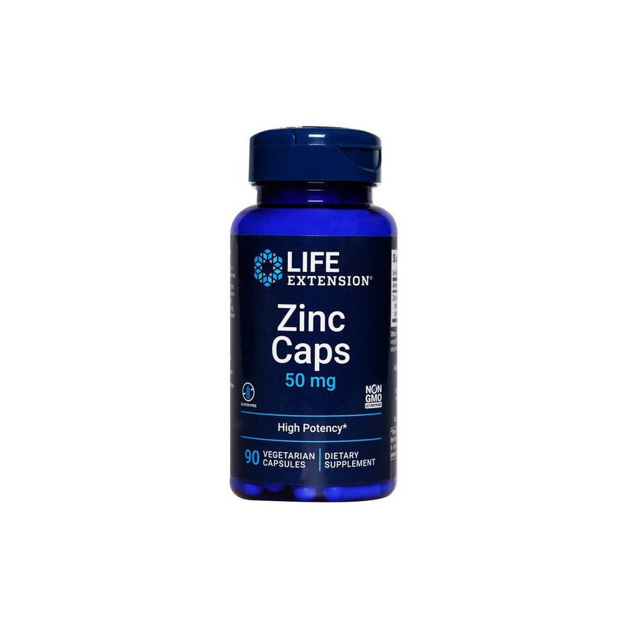 Life Extension Zinc Caps 50mg 90 vcaps