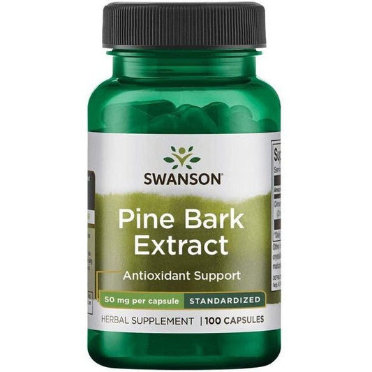 Swanson Pine Bark Extract 50mg 100 caps