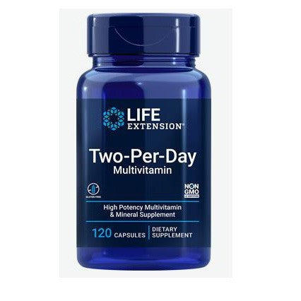 Life Extension Two-Per-Day Multivitamin 120 caps