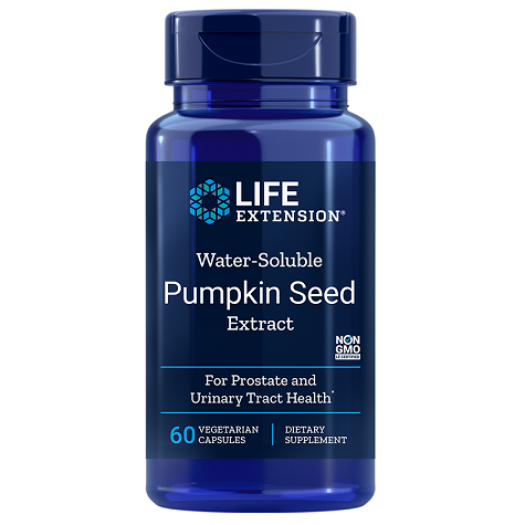 Life Extension Pumpkin Seed Extract Water-Soluble 60 vcaps