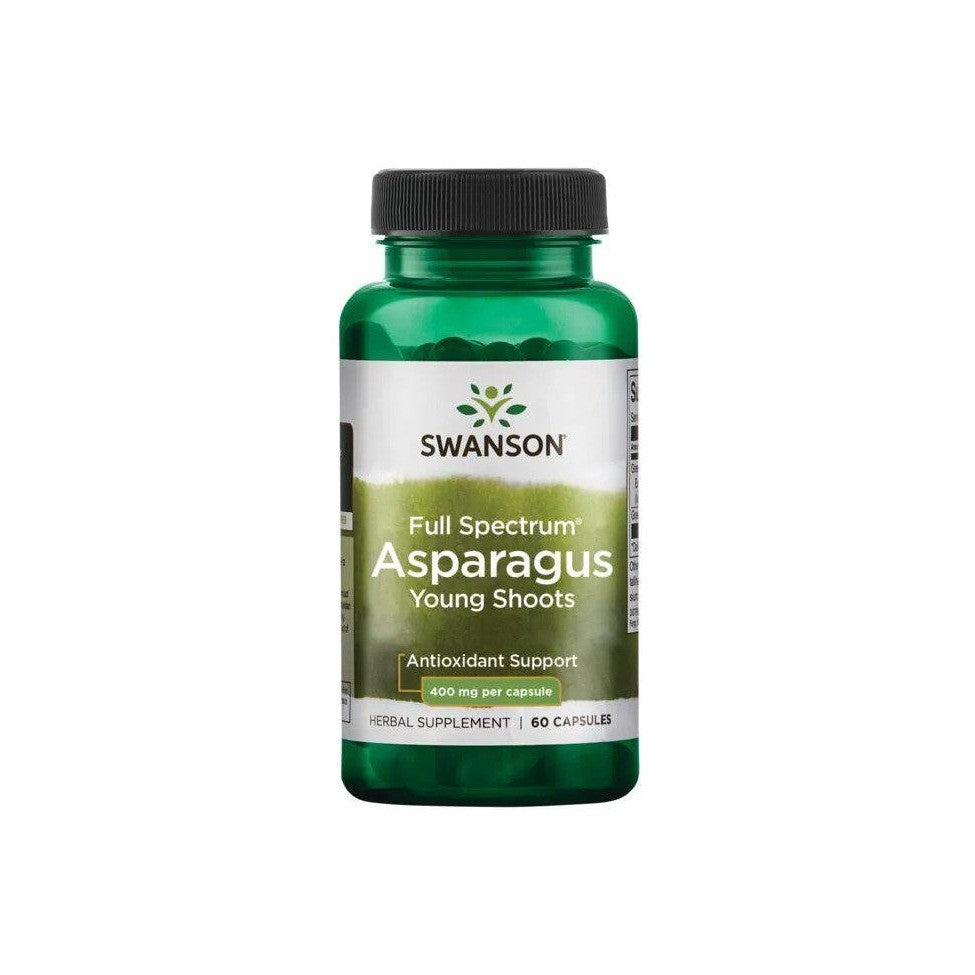 Swanson Full Spectrum Asparagus Young Shoots 400mg 60 caps