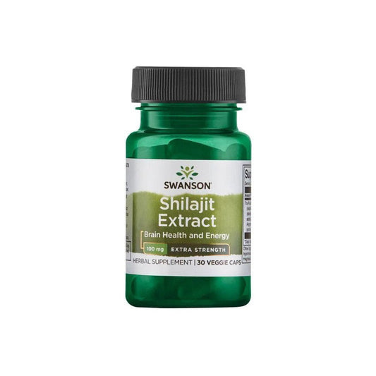 Swanson Shilajit Extract 100mg 30 vcaps