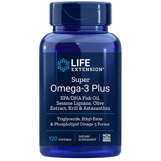 Life Extension Super Omega-3 Plus 120 softgels