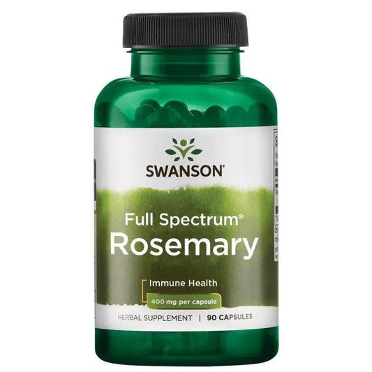 Swanson Rosemary 400mg 90 caps