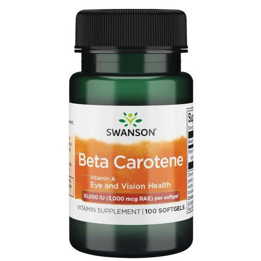 Swanson Beta-Carotene (Vitamin A) 10000 IU 100 softgels