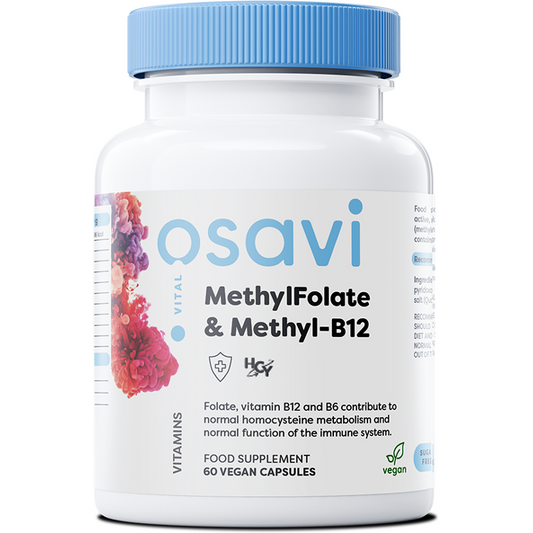 Osavi MethylFolate & Methyl-B12 60 vegan caps