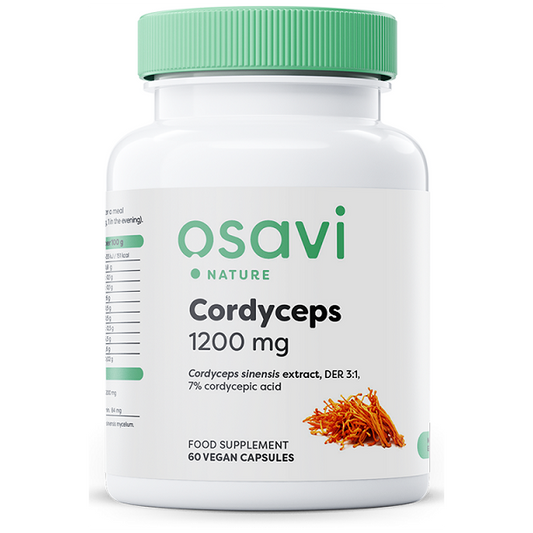 Osavi Cordyceps 1200mg 60 vegan caps