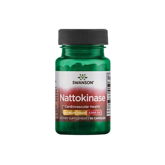 Swanson Nattokinase 2000 FU, 100mg 30 caps