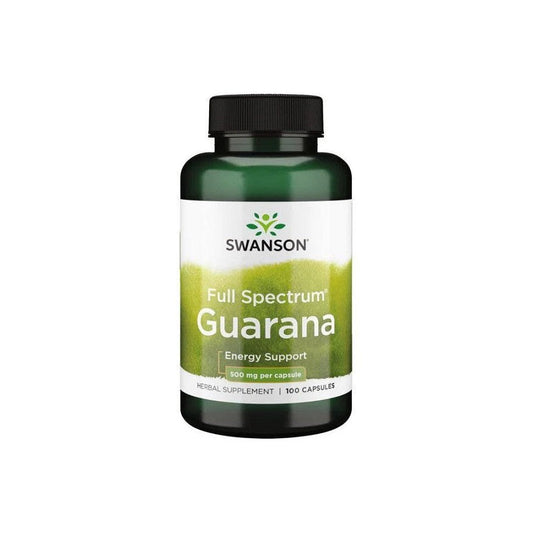 Swanson Full Spectrum Guarana 500mg 100 caps