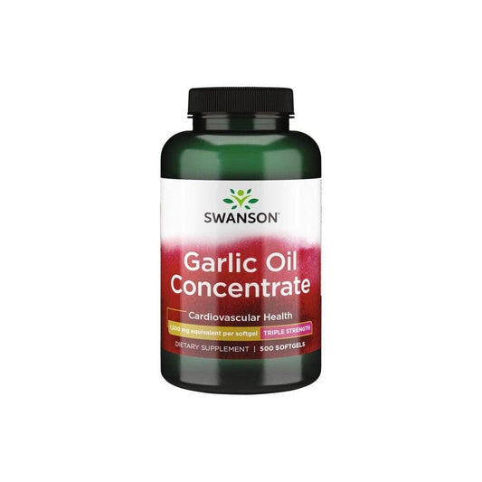 Swanson Garlic Oil Concentrate 1500mg 500 softgels
