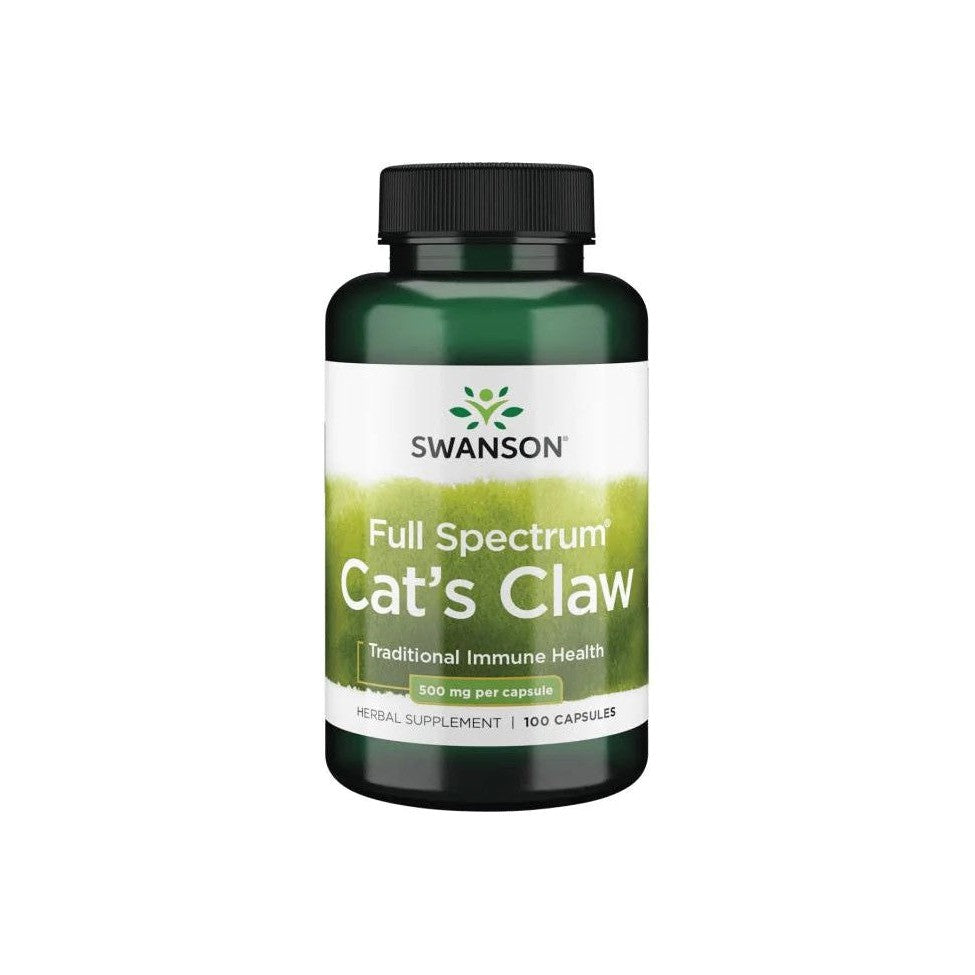 Swanson Full Spectrum Cat's Claw 500mg 100 caps