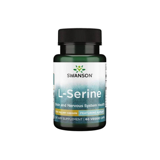 Swanson L-Serine 500mg 60 vcaps