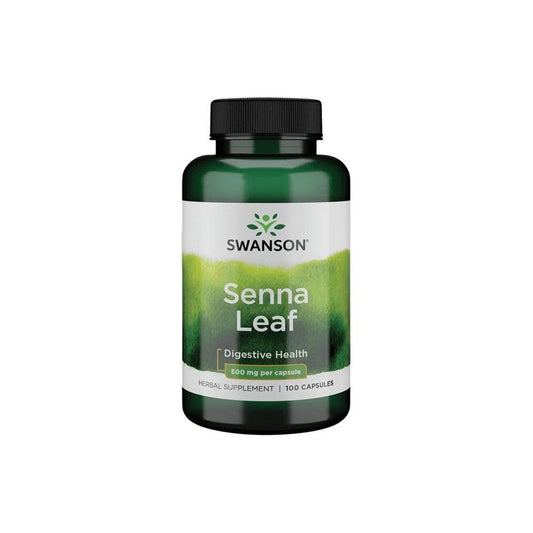 Swanson Senna Leaf 500mg 100 caps