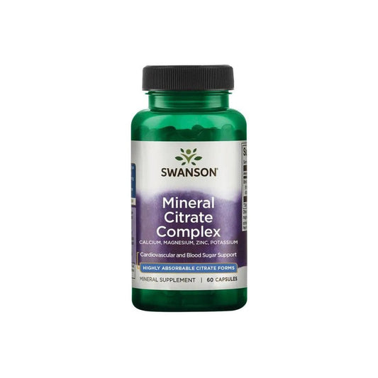 Swanson Mineral Citrate Complex 60 caps