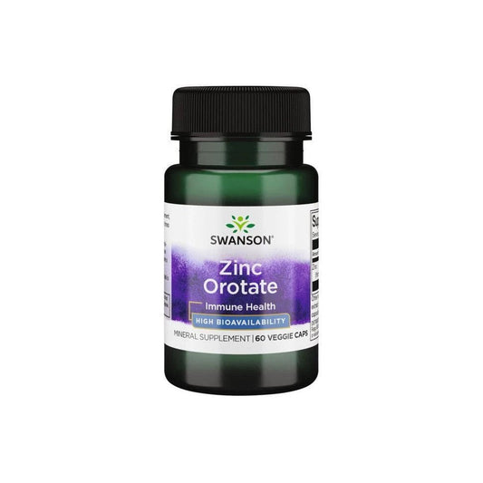 Swanson Zinc Orotate 60 vcaps