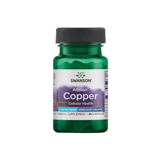 Swanson Albion Copper 2mg 60 caps