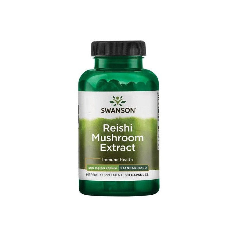 Swanson Reishi Mushroom Extract 500mg 90 caps