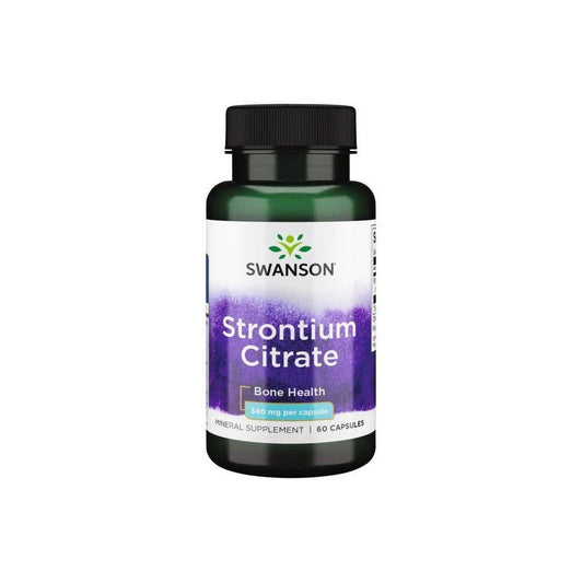 Swanson Strontium Citrate 340mg 60 caps