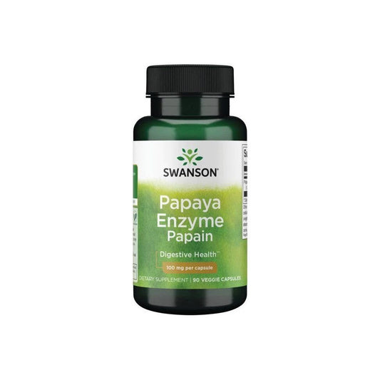Swanson Papaya Enzyme Papain 100mg 90 vcaps