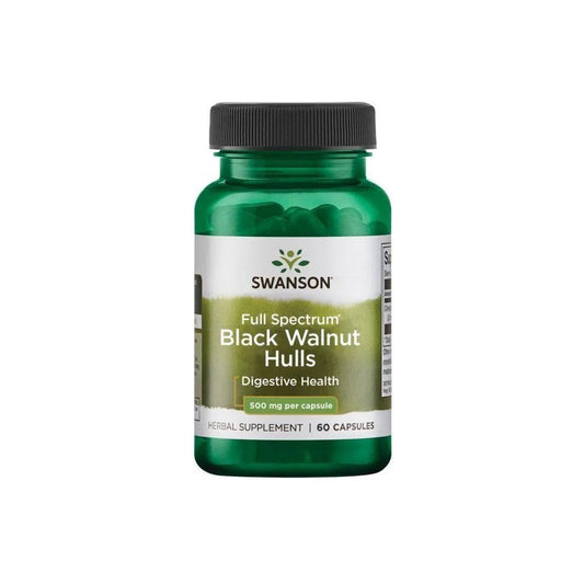 Swanson Full Spectrum Black Walnut Hulls 500mg 60 caps