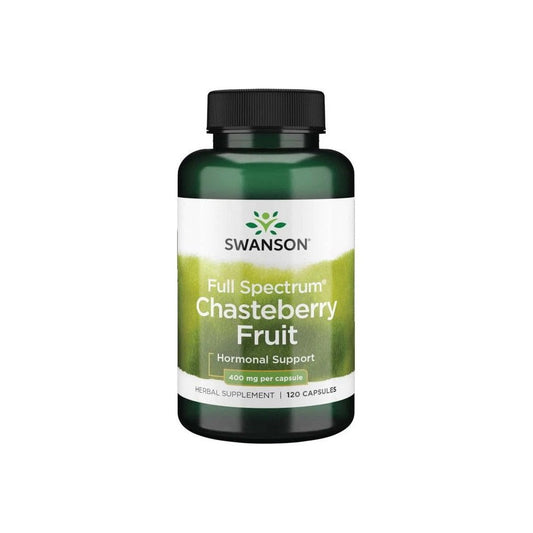 Swanson Full Spectrum Chasteberry Fruit 400mg 120 caps