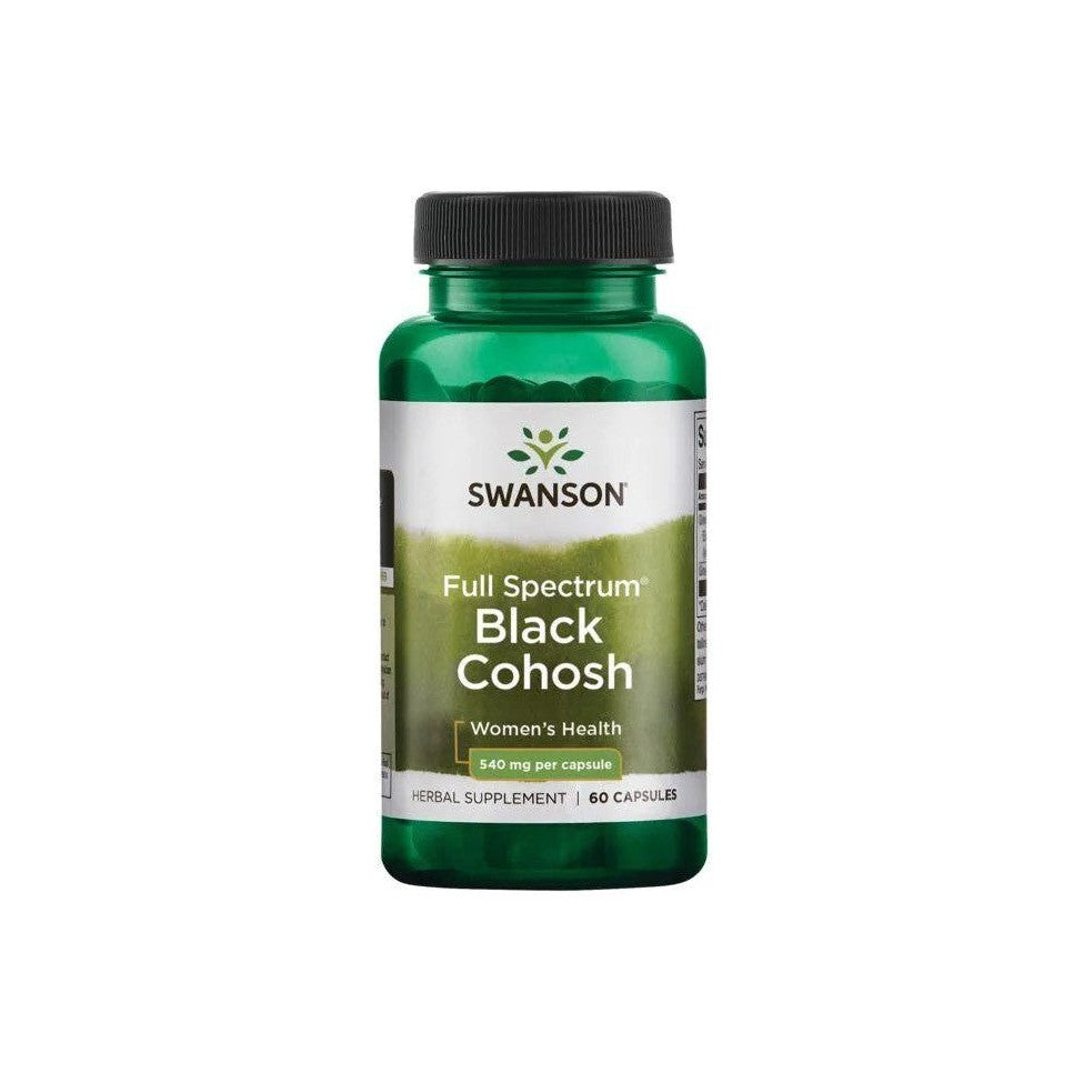 Swanson Full Spectrum Black Cohosh 540mg 60 caps