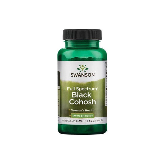 Swanson Full Spectrum Black Cohosh 540mg 60 caps