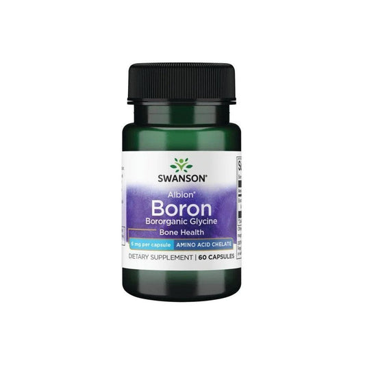 Swanson Albion Boron Bororganic Glycine 6mg 60 caps
