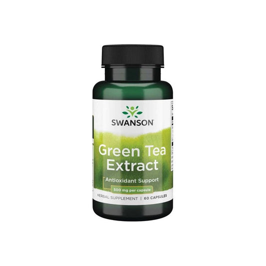 Swanson Green Tea Extract 500mg 60 caps