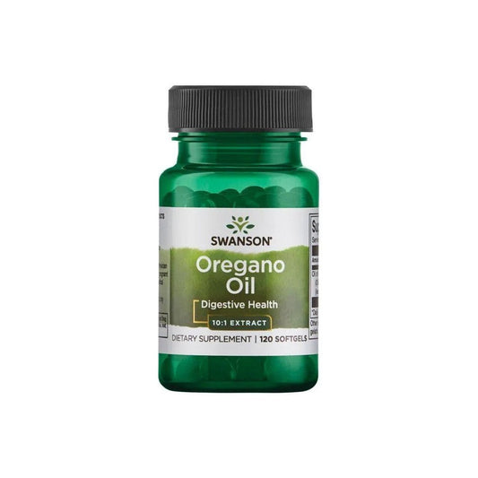 Swanson Oregano Oil 10:1 Extract 120 softgels