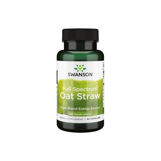 Swanson Full Spectrum Oat Straw 400mg 60 caps