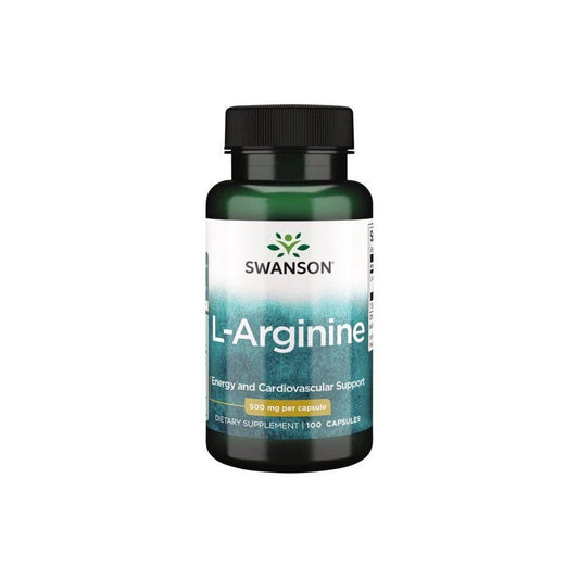 Swanson L-Arginine 500mg 100 caps