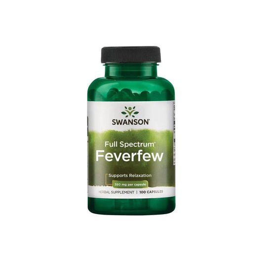 Swanson Full Spectrum Feverfew 380mg 100 caps