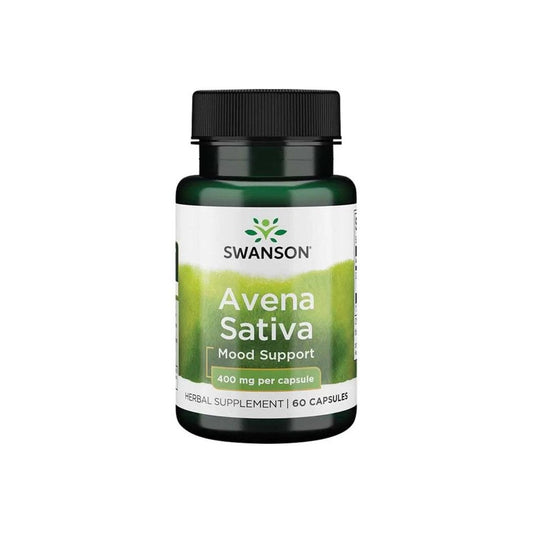 Swanson Avena Sativa 400mg 60 caps