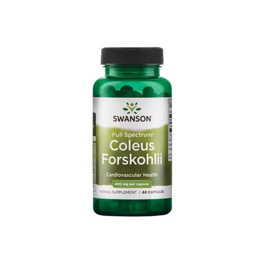 Swanson Full Spectrum Coleus Forskohlii 400mg 60 caps