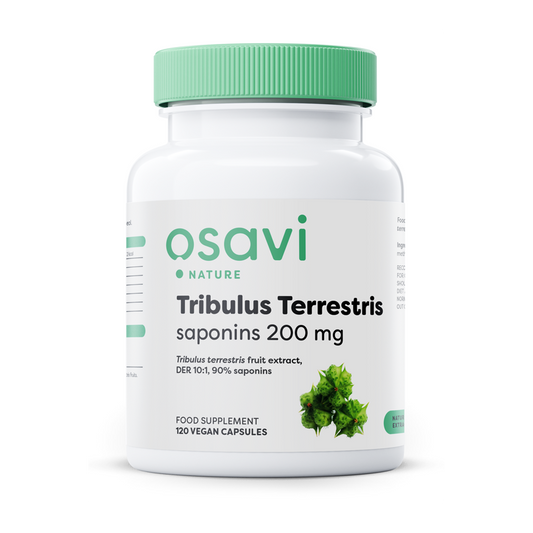 Osavi Tribulus Terrestris Saponins 200mg 120 vegan caps