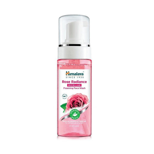 Himalaya Organic Rose Radiance Micellar Foaming Face Wash 150 ml.