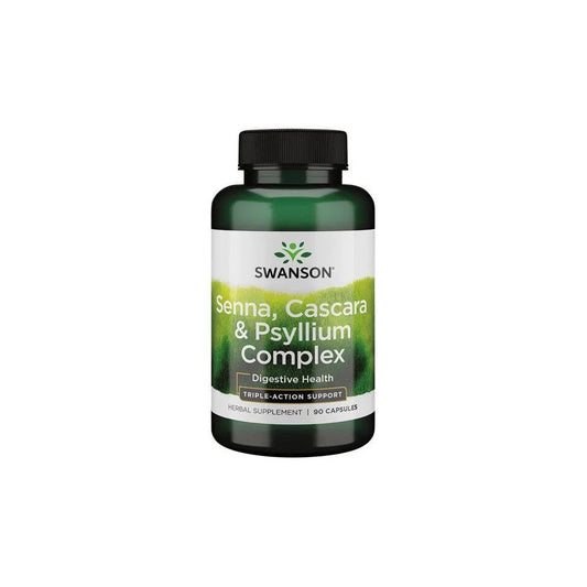 Swanson Senna Cascara & Psyllium Complex 90 caps