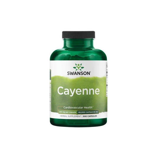 Swanson Cayenne 450mg 300 caps