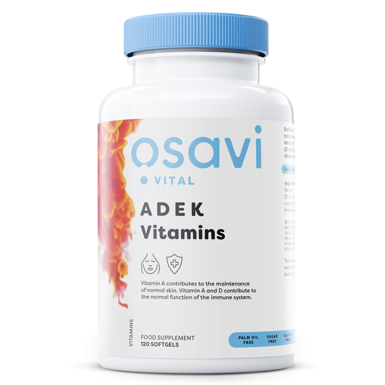 Osavi ADEK Vitamins 120 softgels