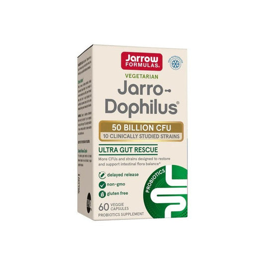 Jarrow Formulas Jarro-Dophilus Ultra Gut Rescue  50 Billion CFU - 60 vcaps