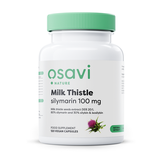 Osavi Milk Thistle Silymarin 100mg 120 vegan caps