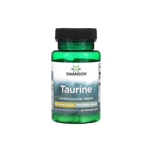 Swanson AjiPure Taurine 500mg 60 vcaps