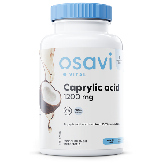 Osavi Caprylic Acid 1200mg 120 softgels