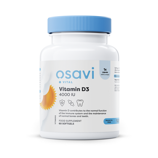 Osavi Vitamin D3 4000IU 60 softgels