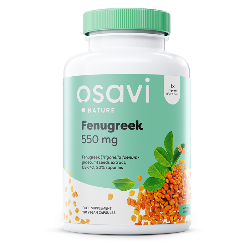 Osavi Fenugreek 550mg 120 vcaps