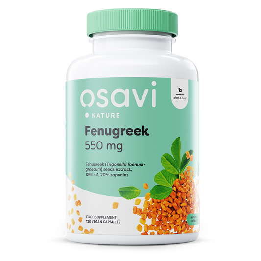 Osavi Fenugreek 550mg 120 vcaps